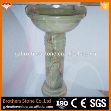 Factory Price Onyx Pedestals Marble Pedestal Sink