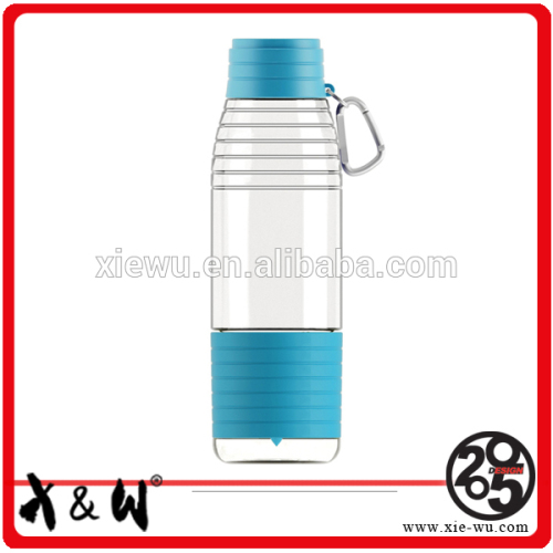 X&W 600ml VC orange lemon juicer water bottle design