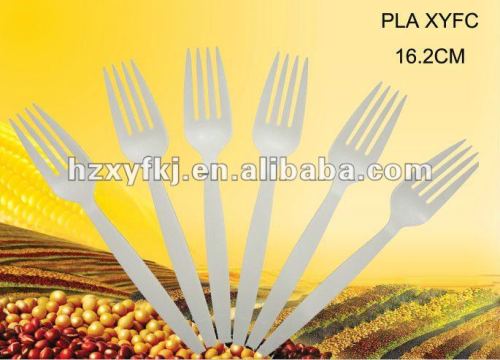 Biodegradable disposable 6 inch fork