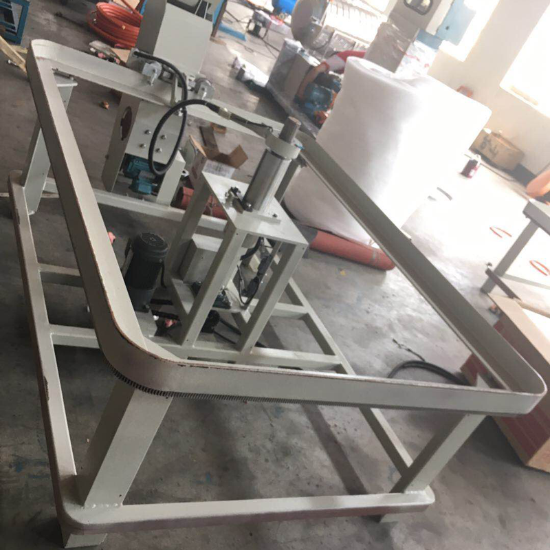 Mattress edge banding machine for mattress manufacturing