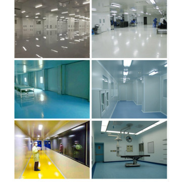 Professional clean room with HVAC