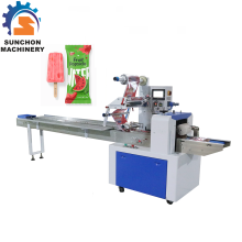 Automatic High Speed Ice Pops/Ice Lolly Pillow Bag Wrapping Machine