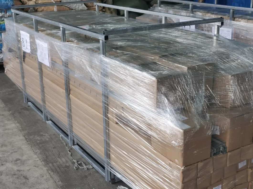 Flat Roof Ground Matrix Distributed Back-to-Back Angle Adjustable Solar Photovoltaic Mounting System
