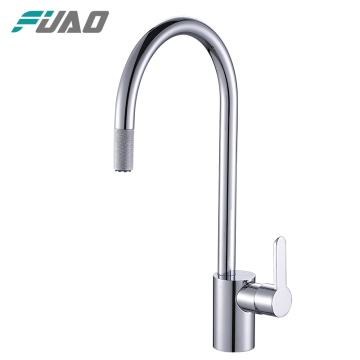 FUAO kitchen deck mouted sprinkle faucet