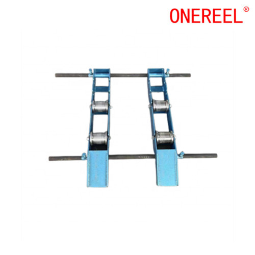 Double Ramp Cable Drum Roller Stands