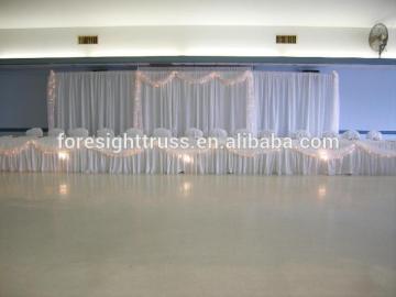 Foresight aluminum pipe and drape, circle pipe and drape supports