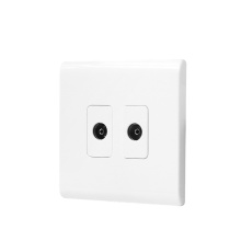 2Gang TV Socket Outlets High Quality electrical socekts