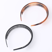 Fashion Plastic Sharks black plastic hair hoop