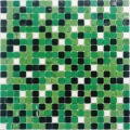 Classic glass mosaic green tile design