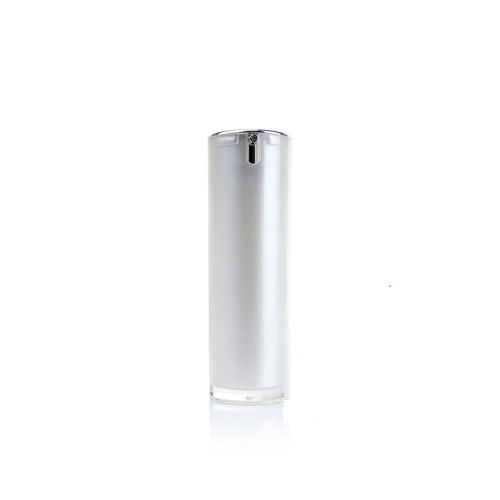 Pearl white double-layer acrylic vacuum bottles