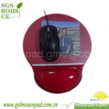 transparent gel mouse pad with photo insert