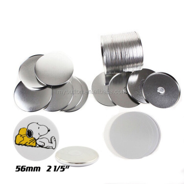 56mm (2-1/5 Inch) Round Magnet Button Supplies Set with 1000pcs MOQ