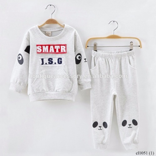 Tracksuit Outfit Unisex Autumn Baby Boys Kids Clothes Set