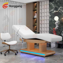 Custom Physiotherapy Chiropractic Full Body Wooden Electric Massage Bed