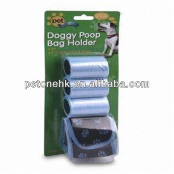 dispenser with doggy waste bag /Biodegradable Pet Waste Bag,biodegradable dog waste bag,dog poop bag