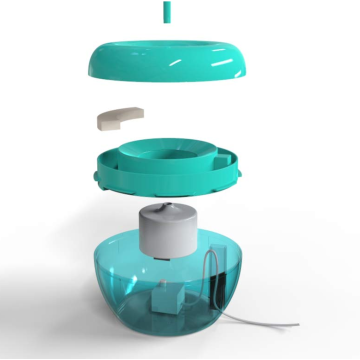 Patented 5-Layer Filtration Pet fountain