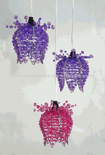 Flowers Beaded Chandelier