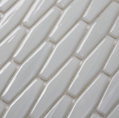 White glass mosaic tiles for sale