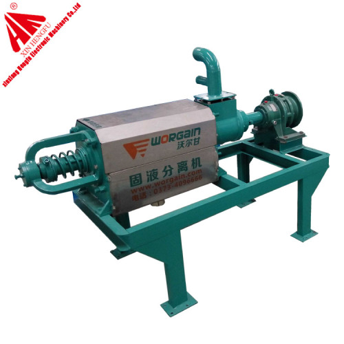 5.5 kw solid liquid separator/cow manure dewater machine for animal manure