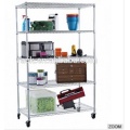 HD Commercial Kitchen Wire Shelf Rack with Casters