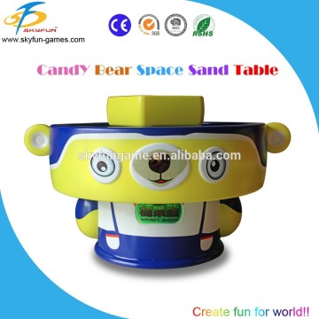 Cute amusement game machine candy bear sand table game machine