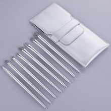makeup brushes best quality silver handle Eye Cosmetics