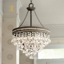Modern metal crystal chandelier & pendant light Light luxury custom crystal chandelier