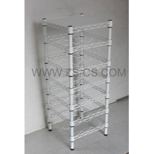 Weiße Malerei Home Use Free Standing Wine Rack (WR3025120A7E)