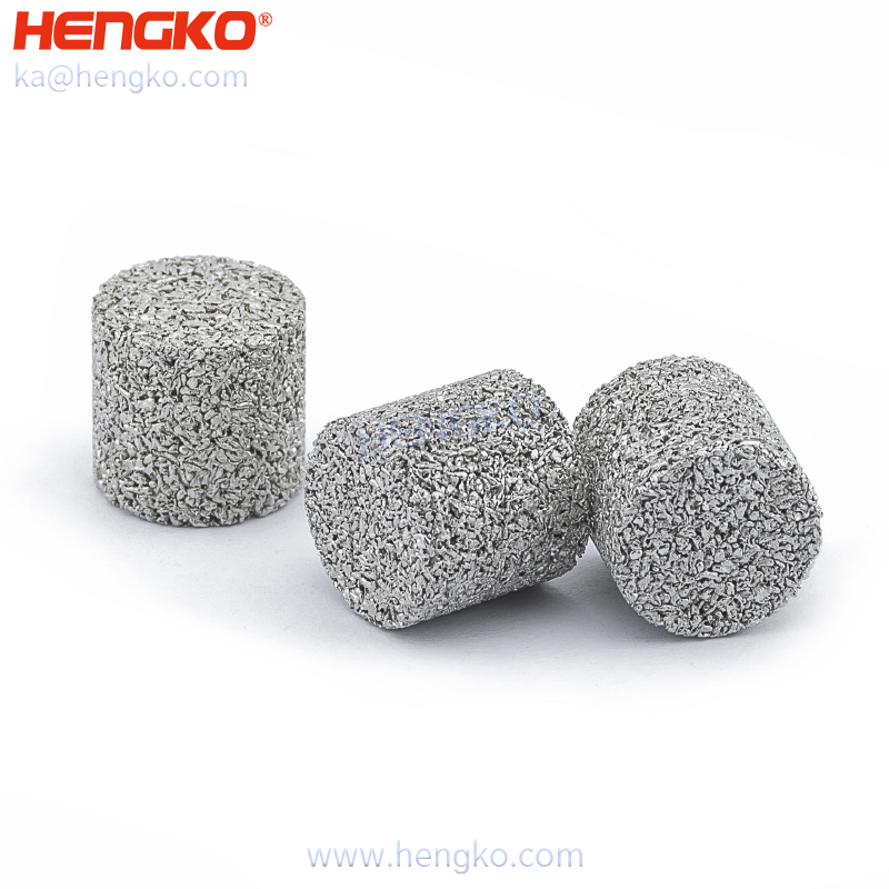 High Strength Easy To Clean SS Sintered Stainless Steel Porous Candle Filter Cartridge For Industry Filtration