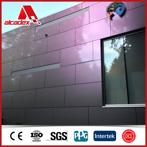 flame retarded aluminum composite panel for wall cladding