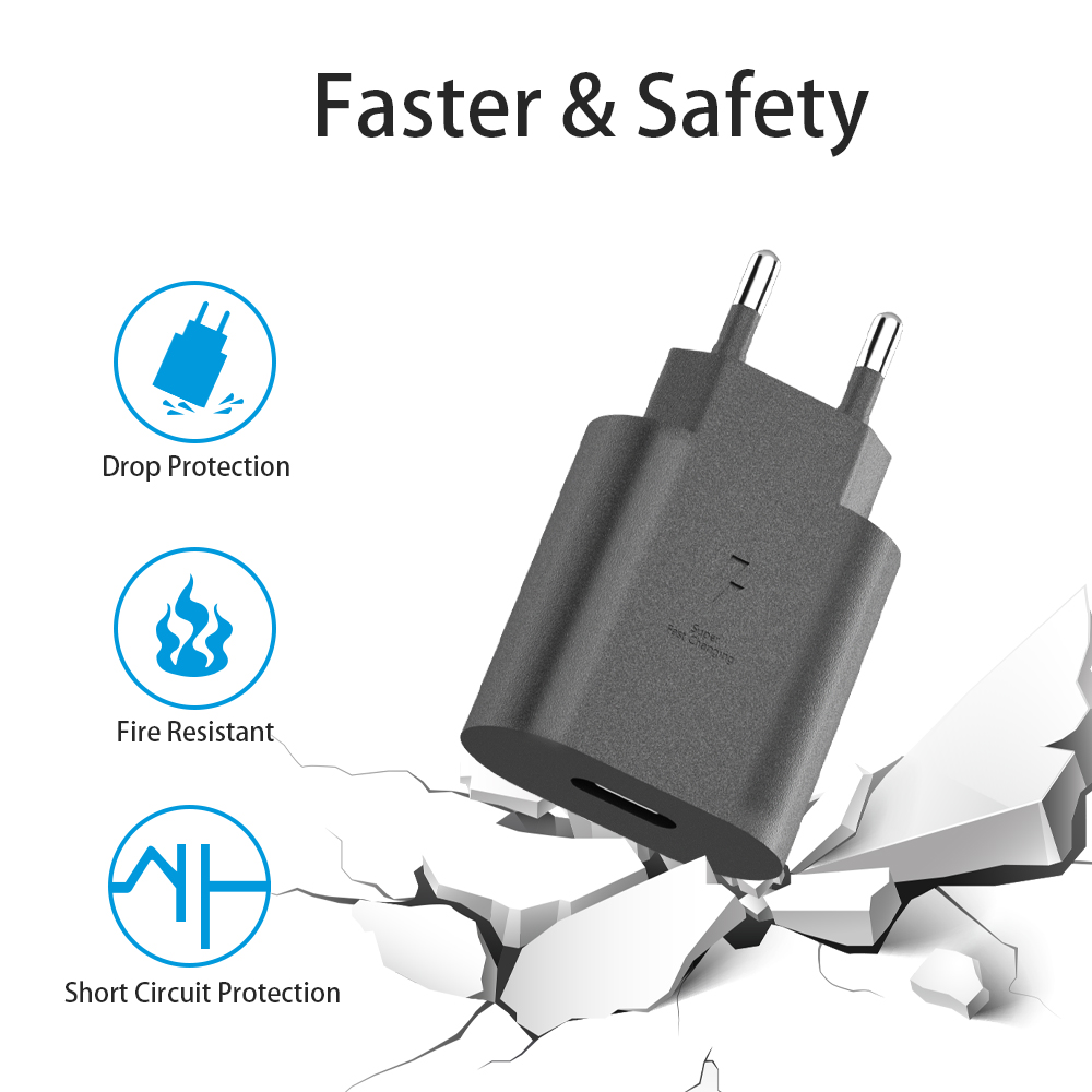 25w pd charger set for mobile phones