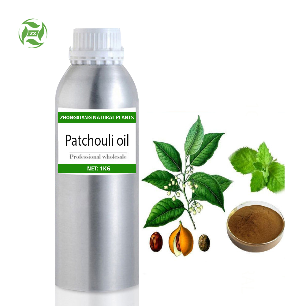 Óleo de petróleo de ervas por atacado Patchouli Óleo essencial a preços em massa