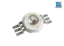 Green 520 - 530nm Full Color RGB LED Diodes 1W 3Watt , Shor