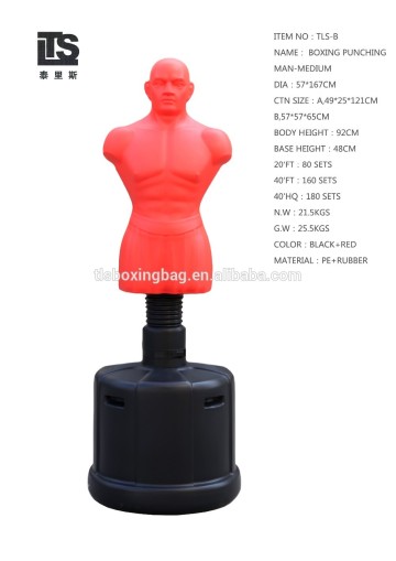 Man Free Standing Dummy Boxing Punching Training Dummy