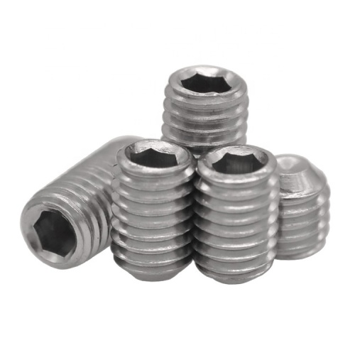 Metric Hexagon scoket set screws cup point