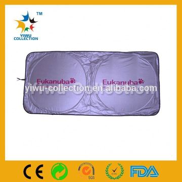 sunshade glasses,100% polyester car sunshade,designer car shades