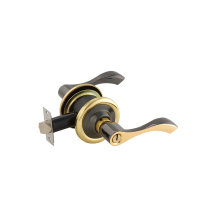 Double colors fusion cylindrical lever locks