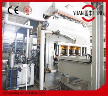 auto short cycle laminating line