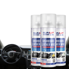 SUNUP Car Care Dashboard Leather Wax Spray - Silicone Spray for Car Dashboard Polish