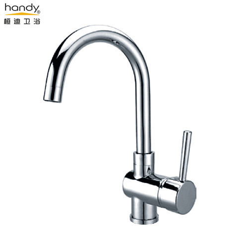 Single Handle kitchen Chrome Brass Faucet