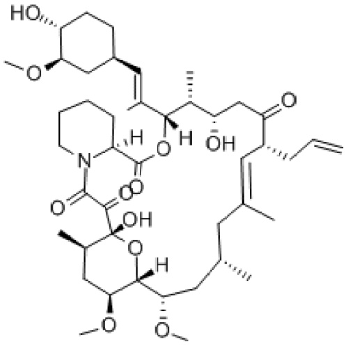 免疫抑制剤タクロリムス（FK506）104987-11-3