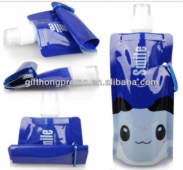 Hot promotion gifts portable folding water bottle