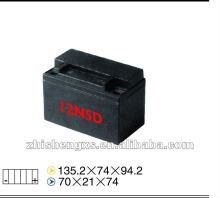 12N5D motorcycle storage battery cases