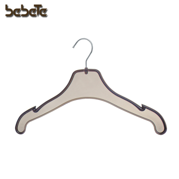 Fashion Plastic Transparent PP Clothing Hanger