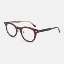 Round Acetate Women's Optical Frames 24A3267