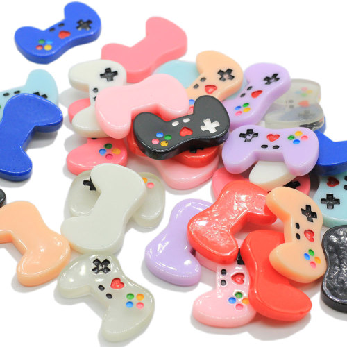 Kawaii veilleuse jeu contrôleur dos plat résine Cabochons artisanat pour téléphone portable étui décoration bricolage accessoires embellissements