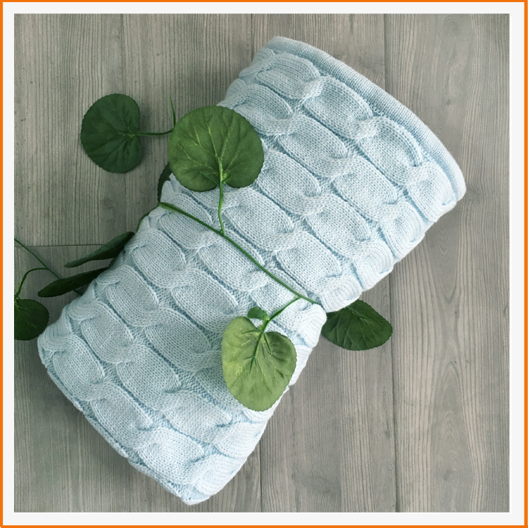 Double layer mink blanket