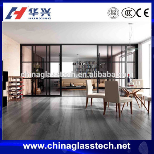 Frame or frameless soundproof house interior door