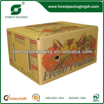 WAX BOX FOR FRESH PRODUCE