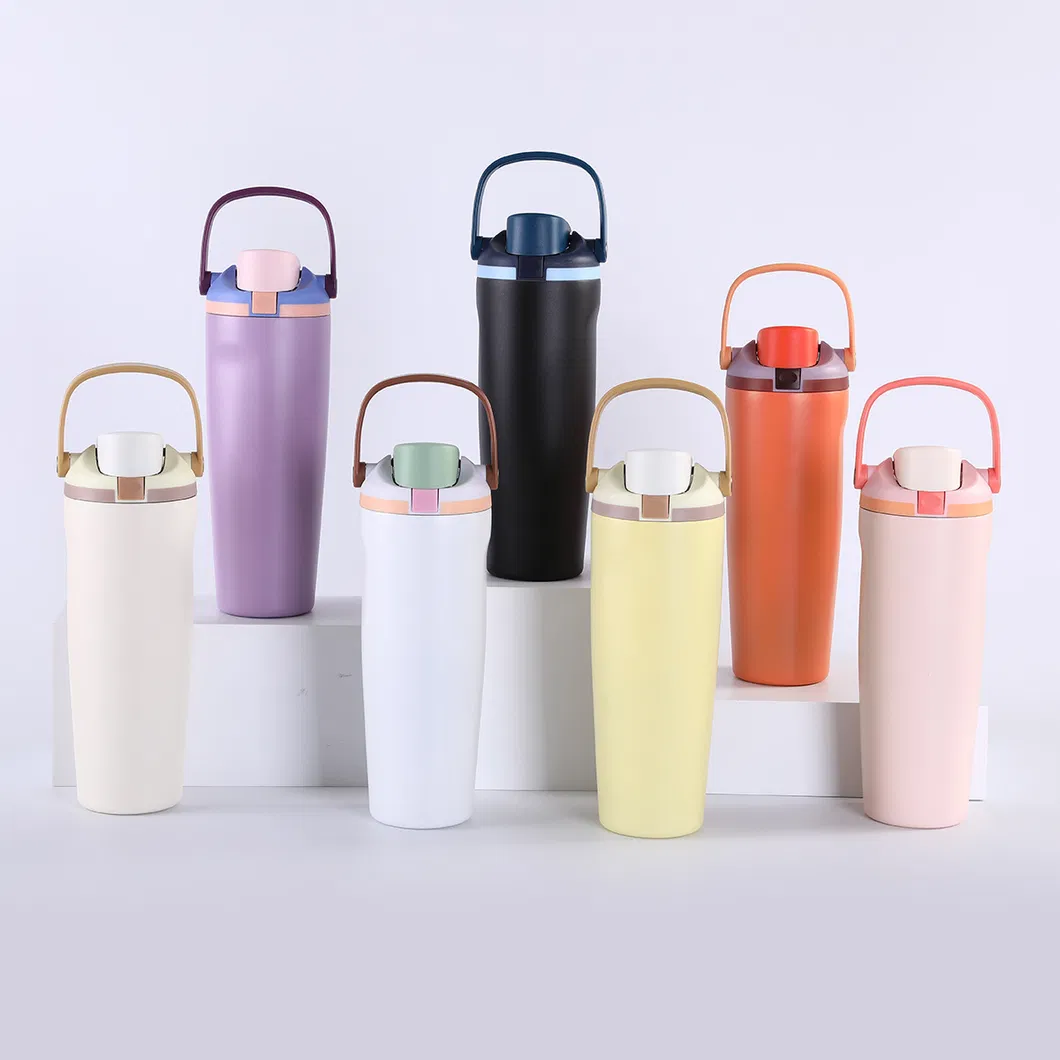 Vacuum Flasks Stainless Steel Coffee Gourde Thermos Cup Bottle Chaud Et Froid